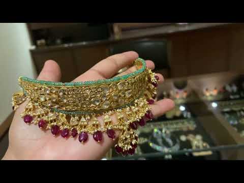 Sterling Silver Vrindavan Aadh Necklace