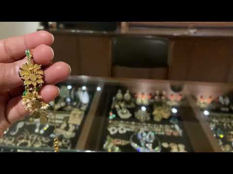 Parijat Earrings with Kanauti