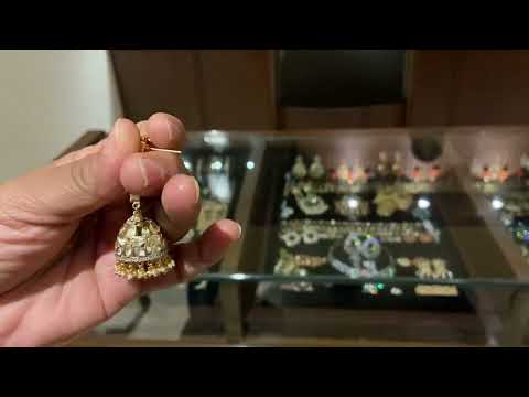 Sterling Silver Padmaveda Jhumka