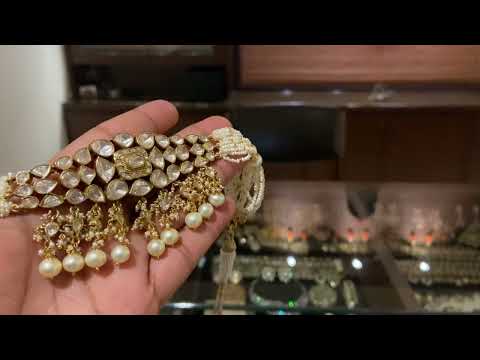 Sterling Silver Sohna Polki Choker