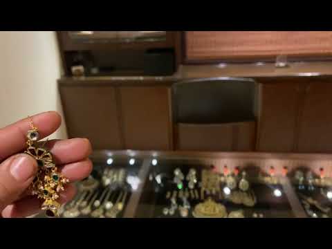 Rangoli Multicolored Earrings with Kanauti