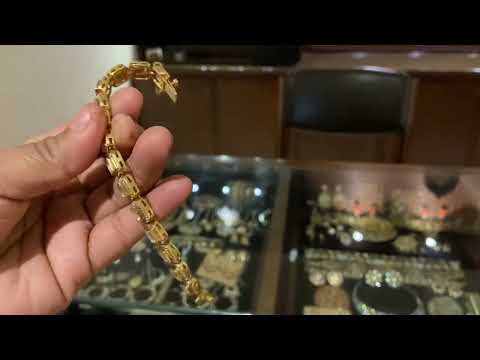 Sterling Silver Solana Polki Bracelet