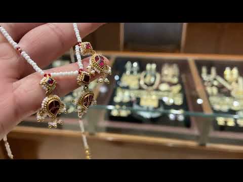 Laila Tourmaline and Pearl Necklace