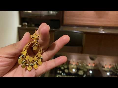 Multicolored Lotus Chaandbali