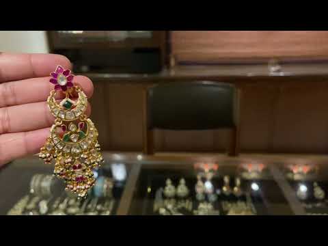 Sterling Silver Shringaar Chaandbaali Earrings
