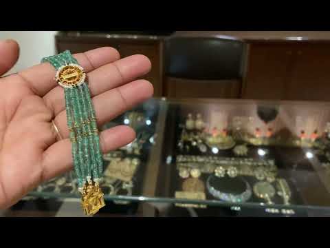 Sterling Silver Hariyali Bela Bracelet