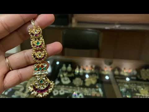 Guldasta Earrings with Kanautis