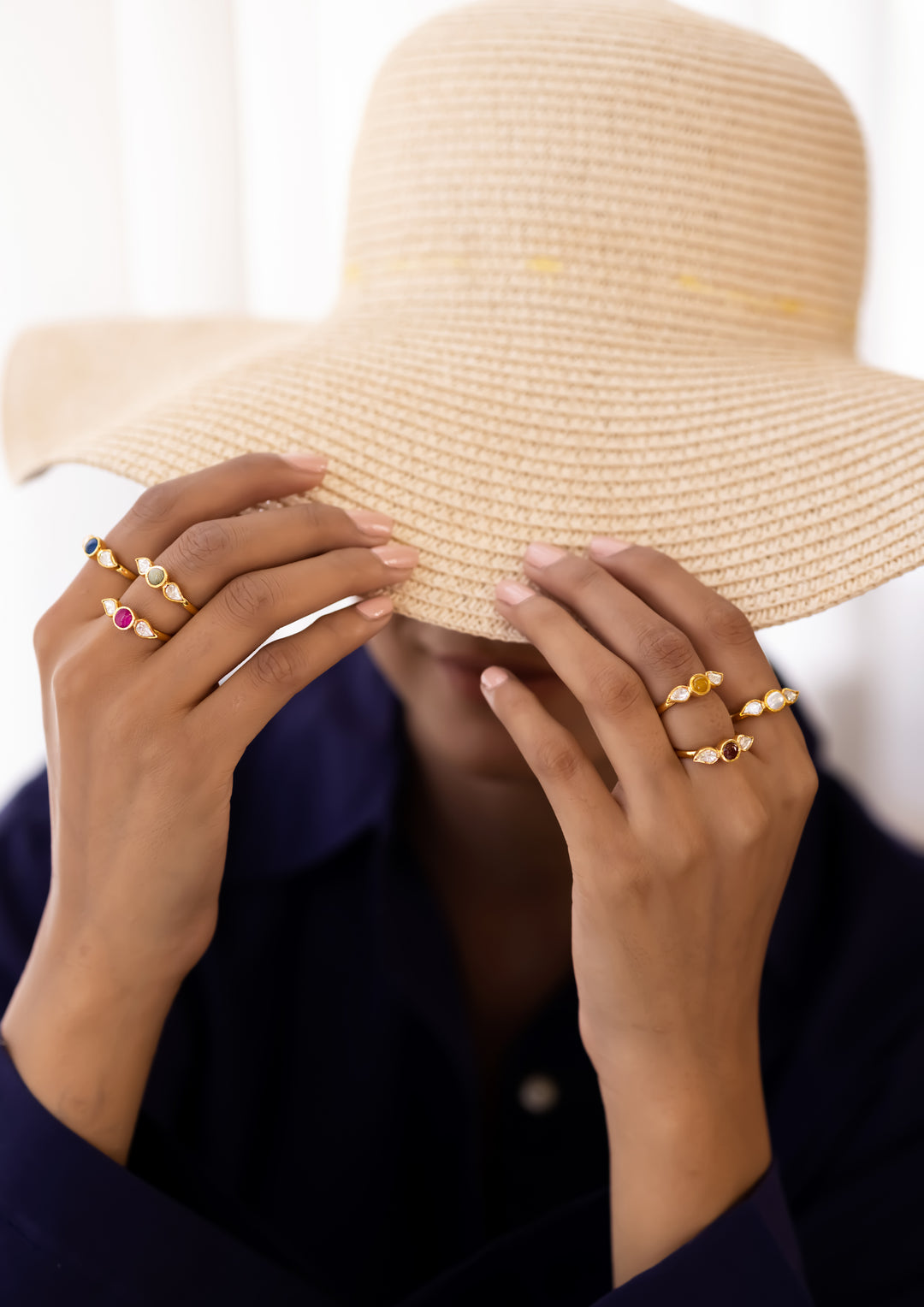 Sterling Silver Adjustable Wings Ring (Choose One)