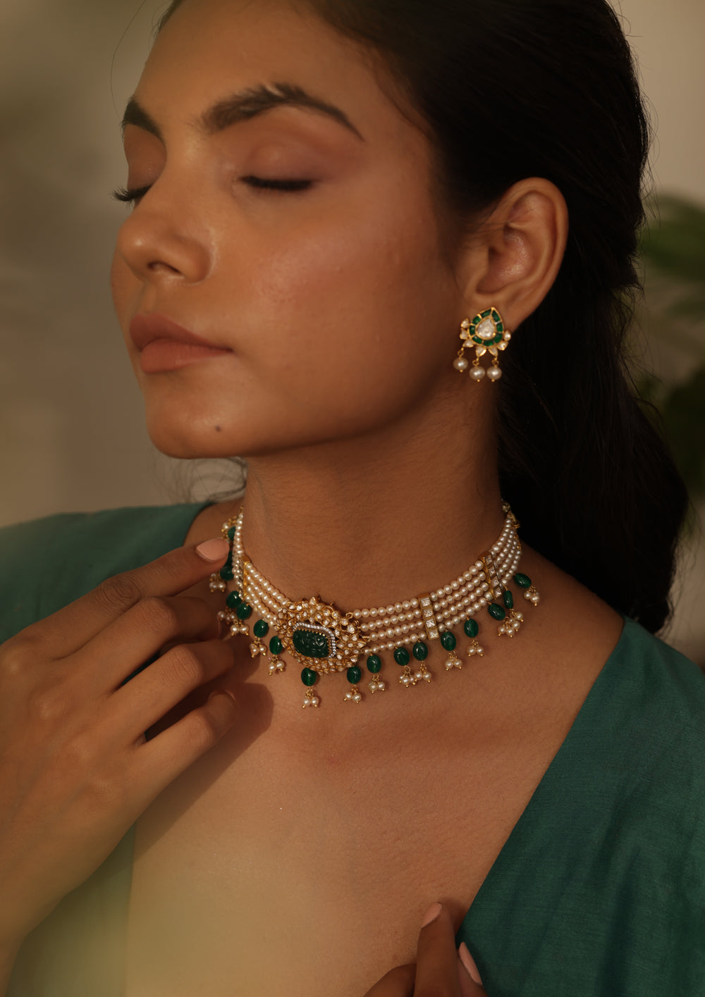 Sterling Silver Duchess Choker