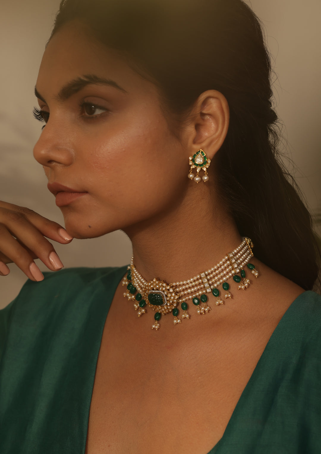 Sterling Silver Duchess Choker