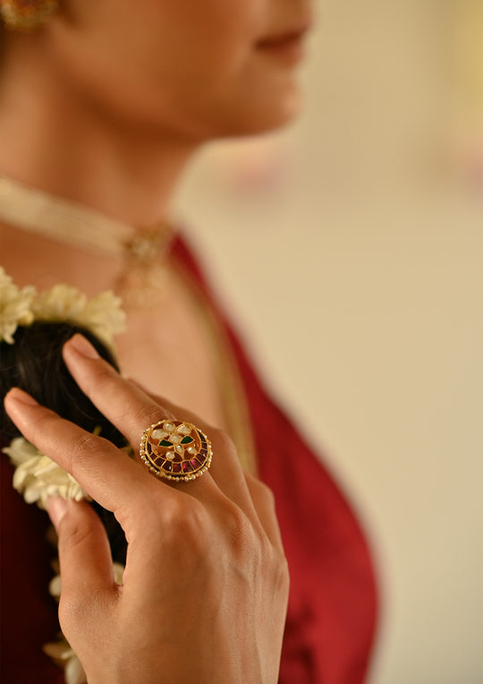 Guldasta Ring (Adjustable)