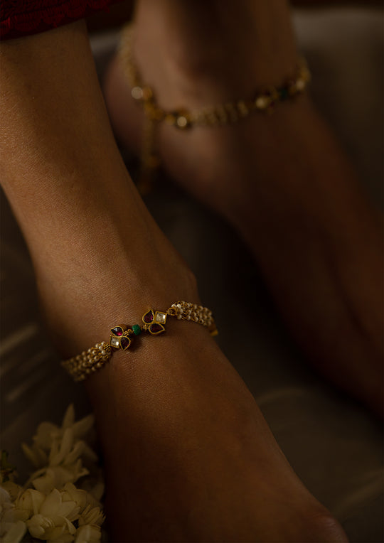Classic Baithak Anklets (Pair)