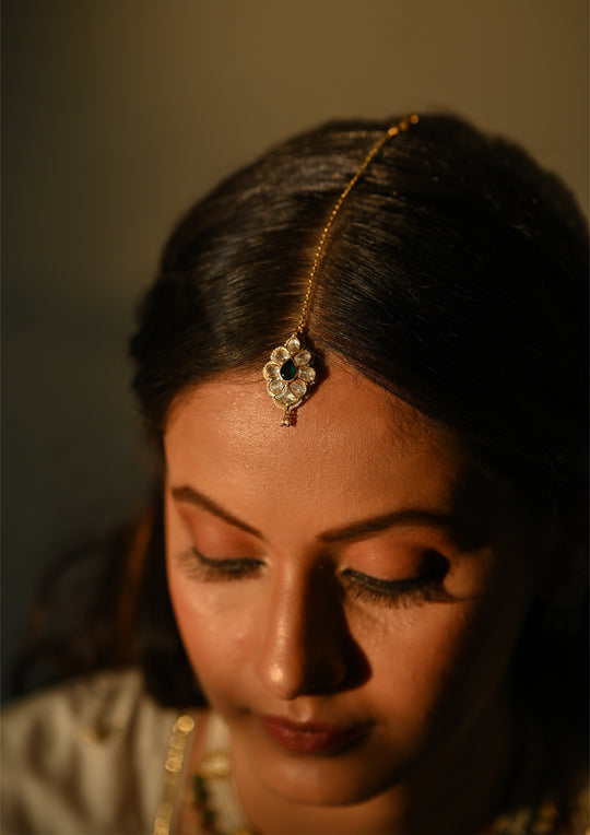 Sterling Silver Pari Maangtika