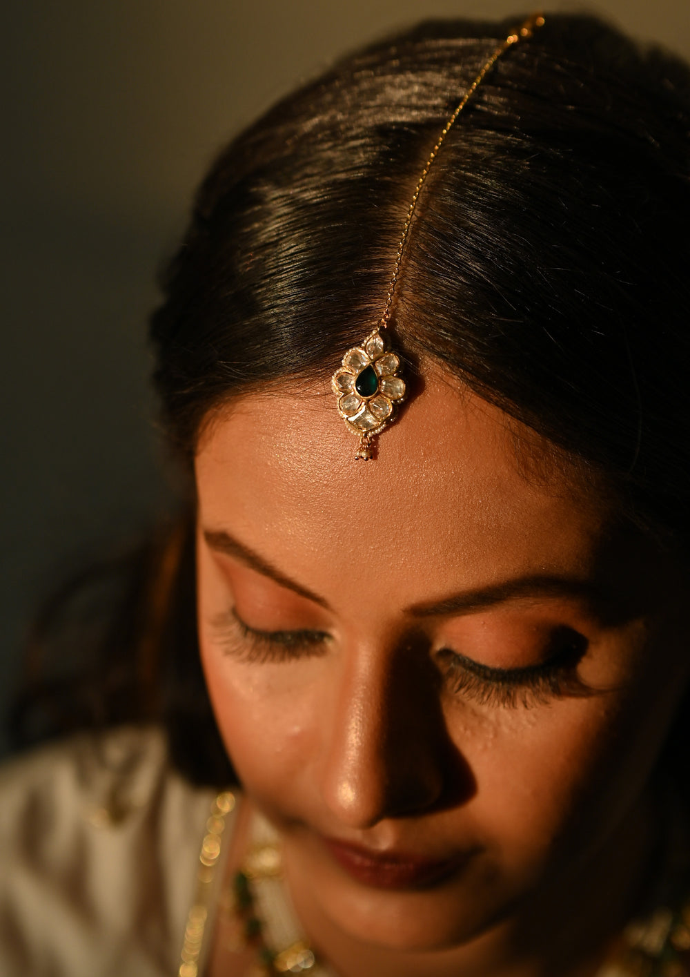 Sterling Silver Pari Maangtika