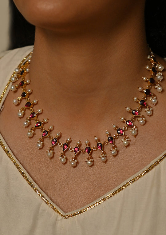 Gulabi Toran Necklace