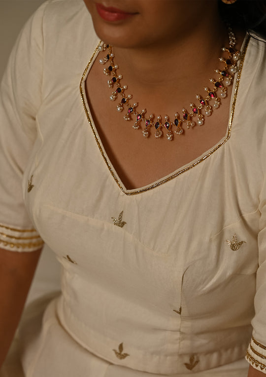 Gulabi Toran Necklace