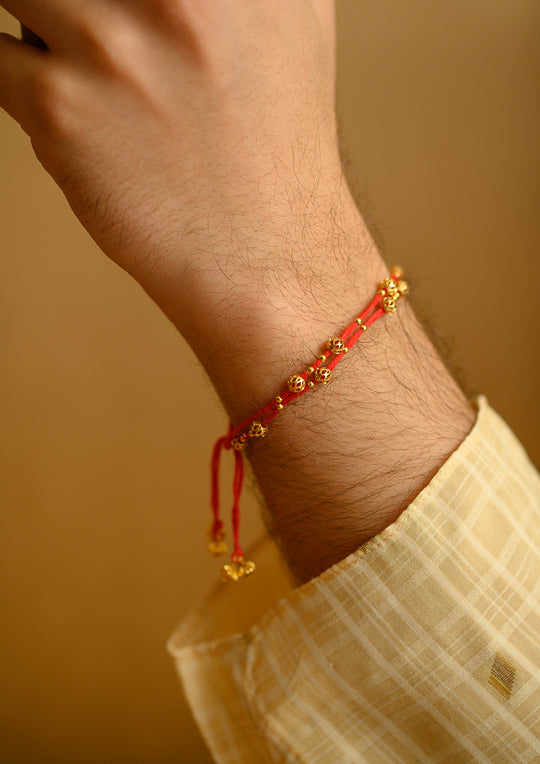 Hasna Roothna Manana (Vamika's Classic Triple Rakhi Combo)