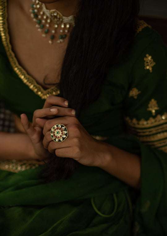 Rajwada Ring (Adjustable)
