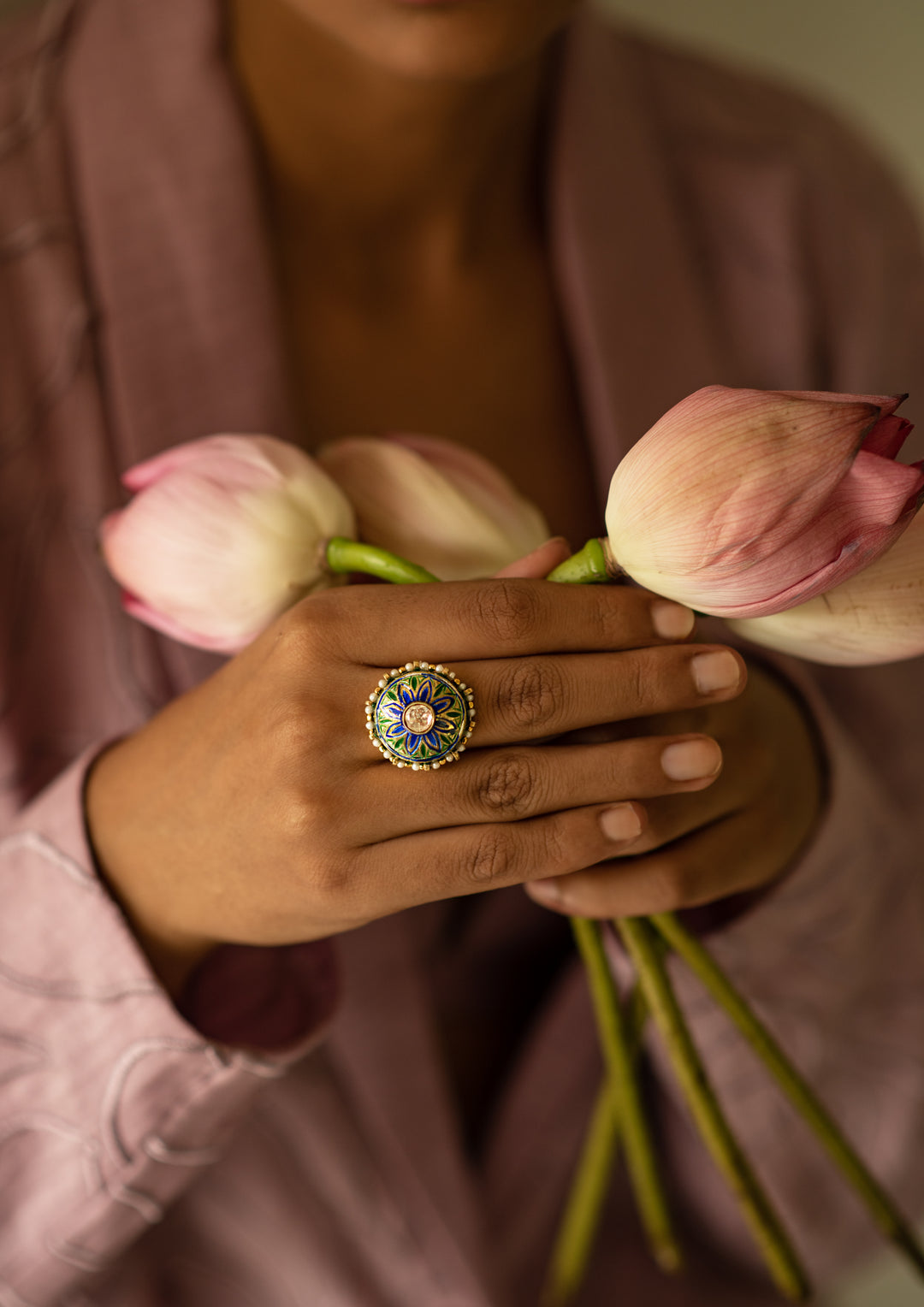 Sterling Silver Khwaab Ring (Adjustable)