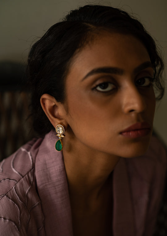 Sterling Silver Parrot Orai Earrings