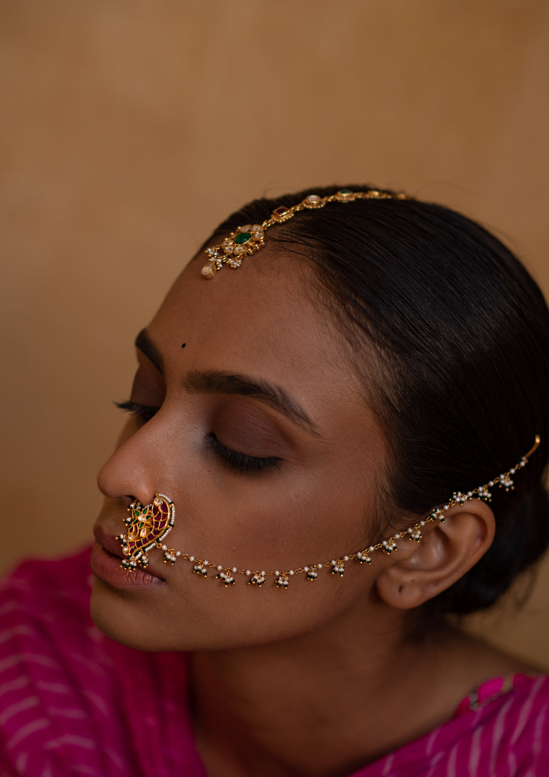 Hariyali Nath with String (Clip On)