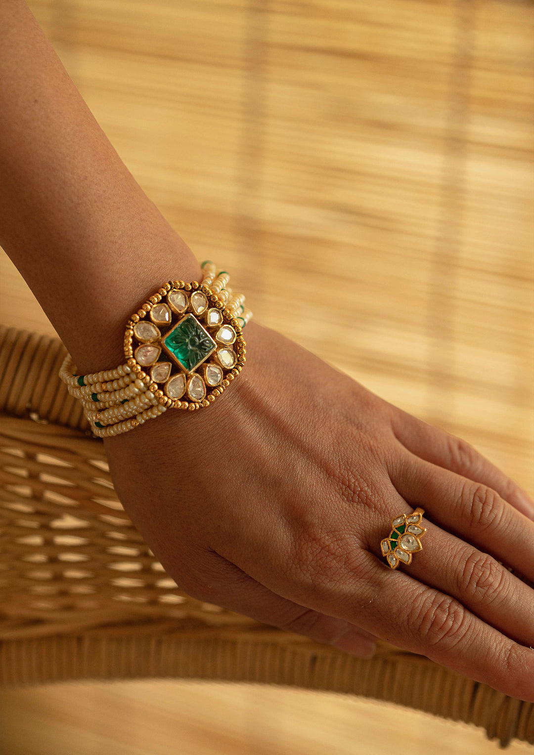 Sterling Silver Her Majesty 'Tukra' Bracelet