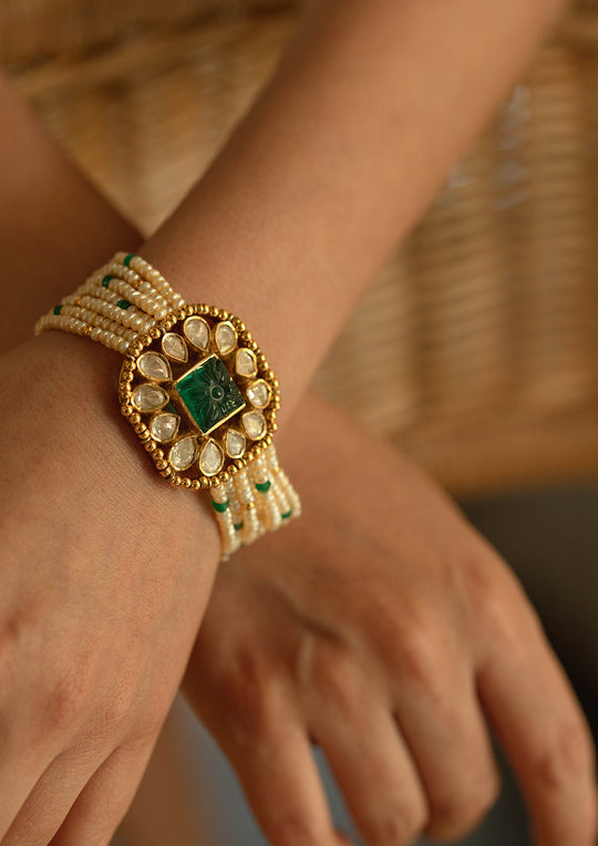Sterling Silver Her Majesty 'Tukra' Bracelet