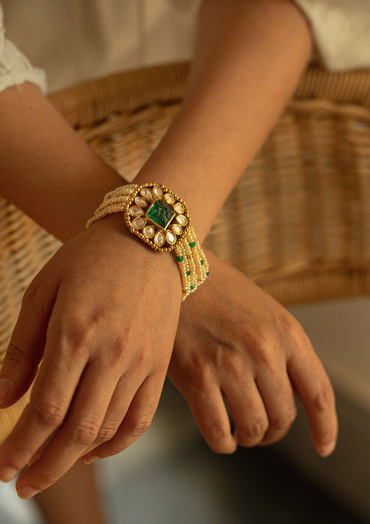 Sterling Silver Her Majesty 'Tukra' Bracelet