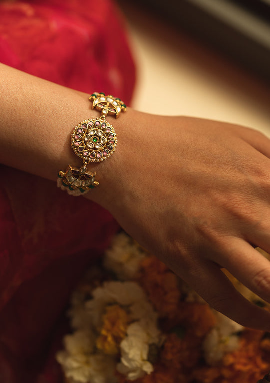 Classic Multicolored Tukra Bracelet