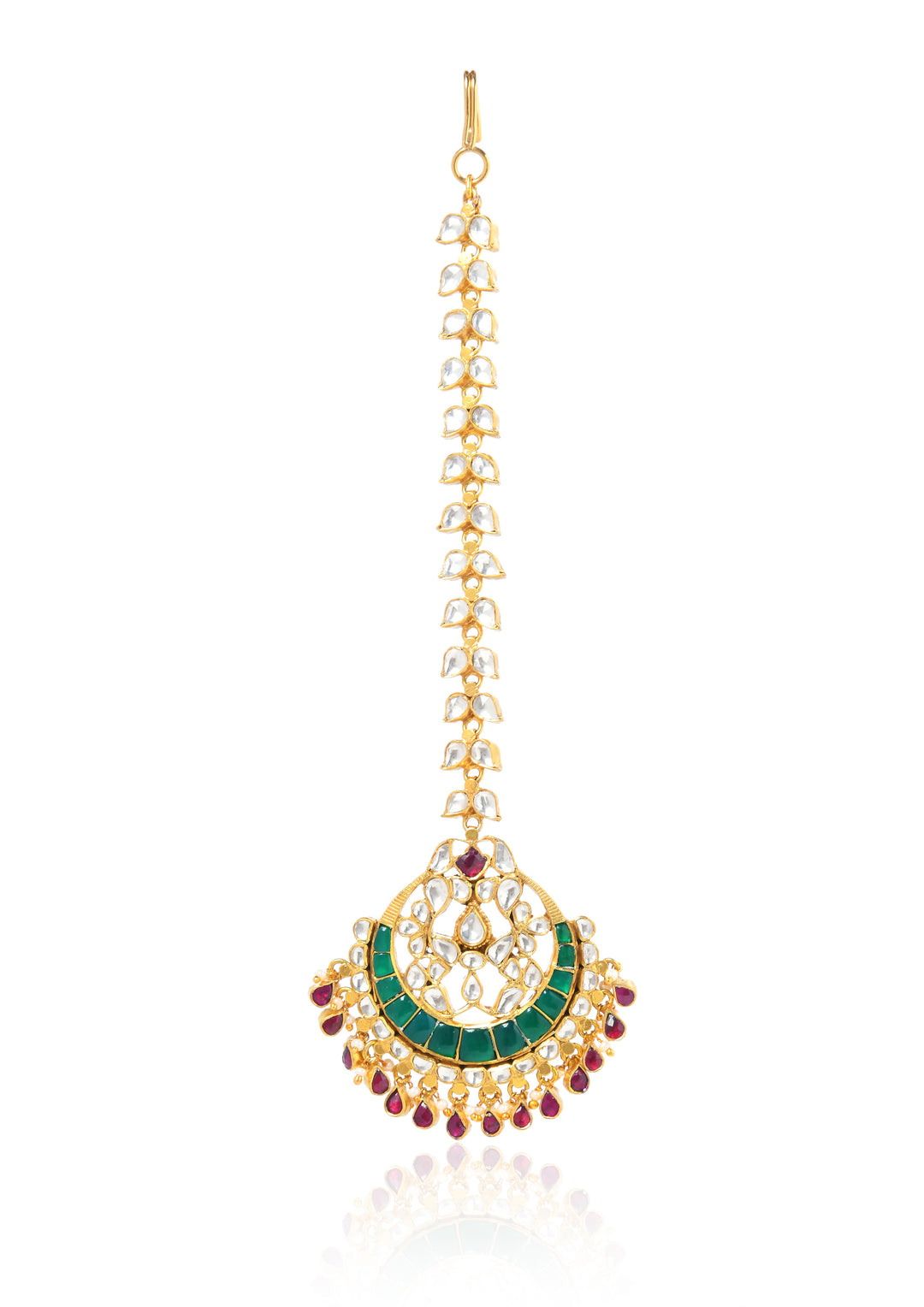 Classic Pankhi Multicolored Maangtika