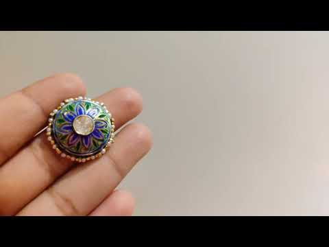 Sterling Silver Khwaab Ring (Adjustable)