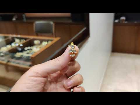 Dopehri Monochrome Peacock Clip On Nath