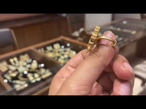 Vamika's Garden Flower 'Tukra' Adjustable Ring