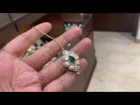 Sterling Silver Pari Maangtika