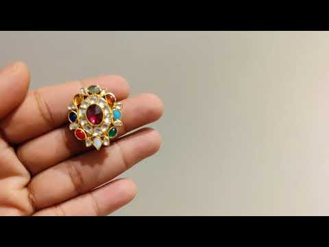 New Age Navratna Studs