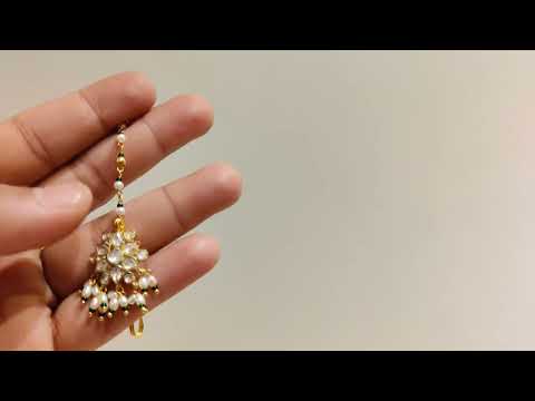 Sterling Silver Minimalistic Roshni Maangtika