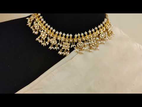 Minimalistic Gutapasallu Safeda Necklace