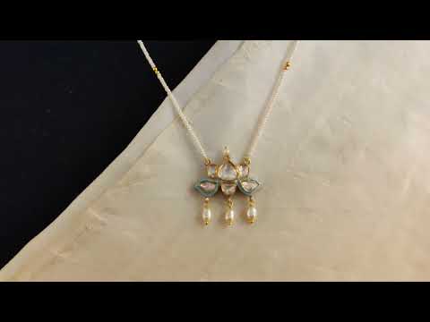 Sterling Silver Pashto Necklace (Adjustable Length)