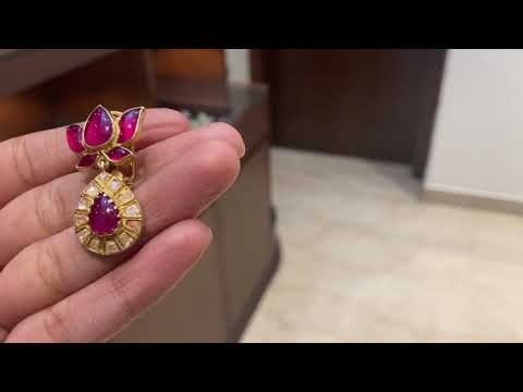 Sterling Silver Gulabi Lotus Earrings