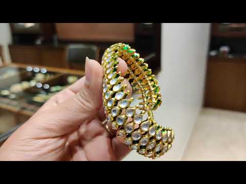 White And Golden 'Paunchi' (Bracelet)