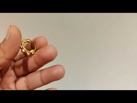 Sterling Silver Apsara Nath (Clip-On)