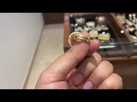 Dancing Firozas 'Tukra' Adjustable Ring