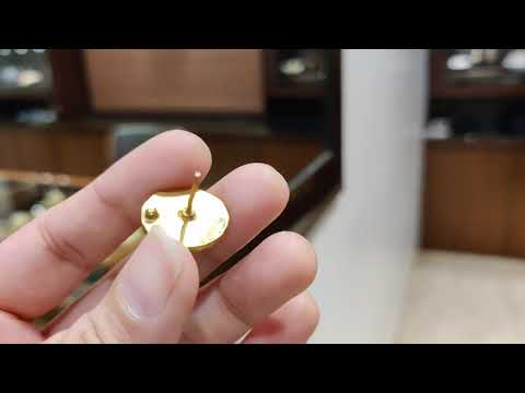Dopehri Small Oval Black Onyx Studs