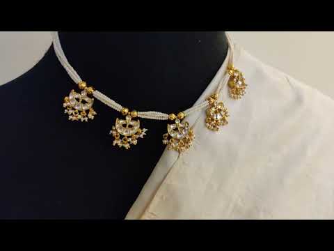 Golden Diya Necklace