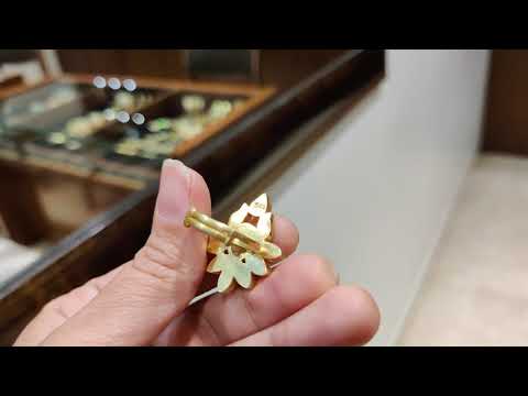 Dopehri Multicolored Floral Adjustable Ring