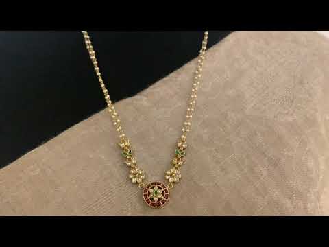 Multicolored Sitara Necklace (Adjustable)
