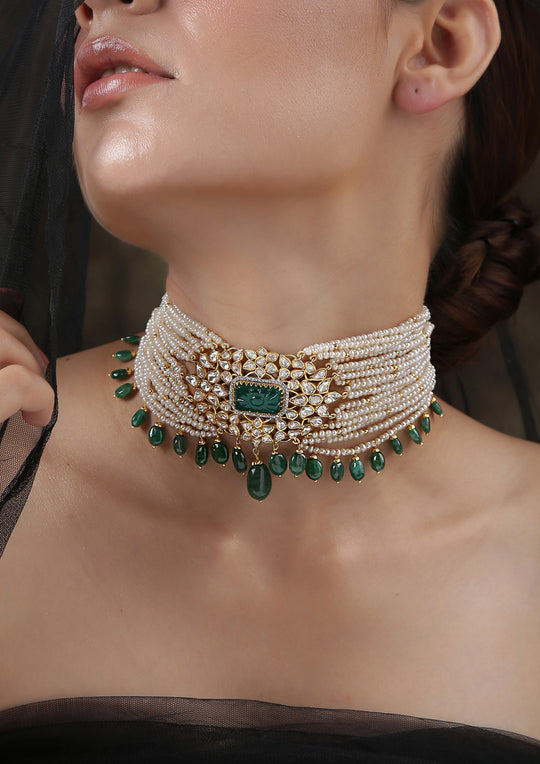Sterling Silver Her Highness Turtle Neck Choker
